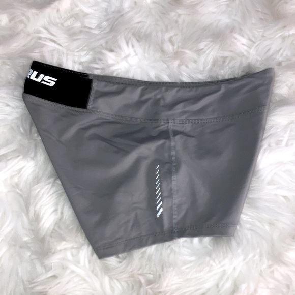 VIRUS Gray Action Sports Performance Compression Shorts L - Picture 7 of 8